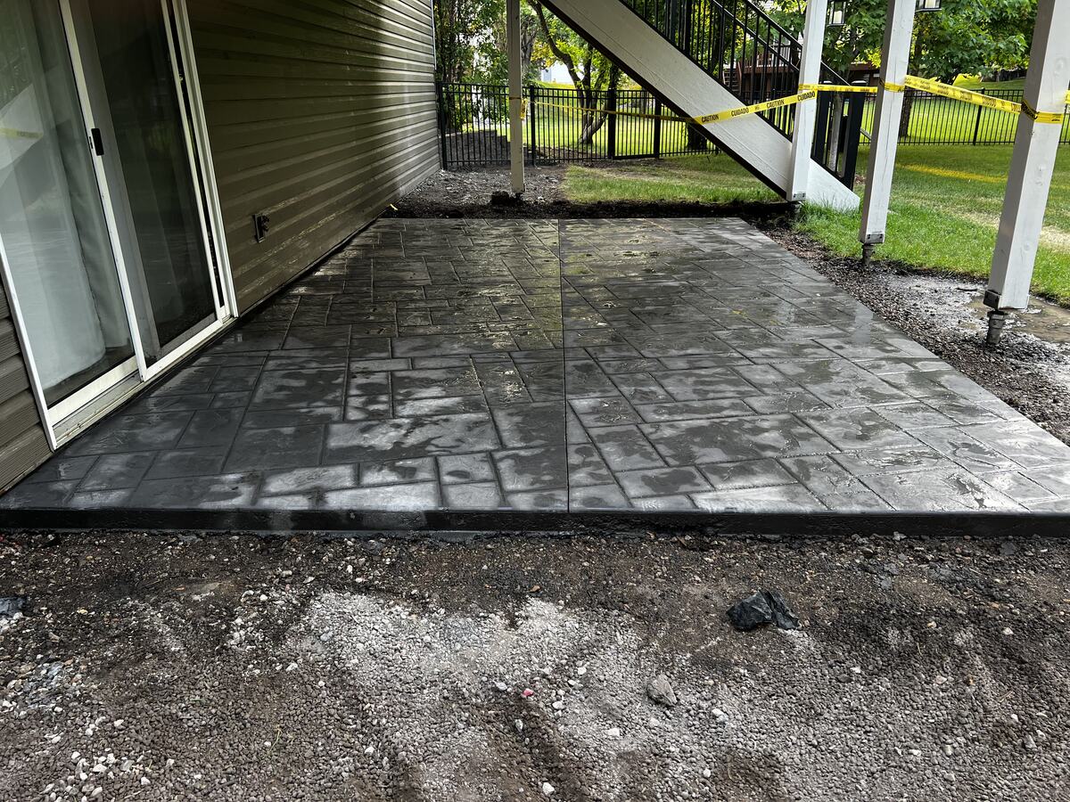 Broom-Finish Driveways — Legacy General Services