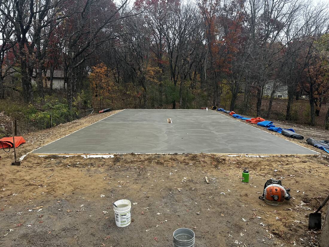 Garage Apron Installation — Legacy General Services