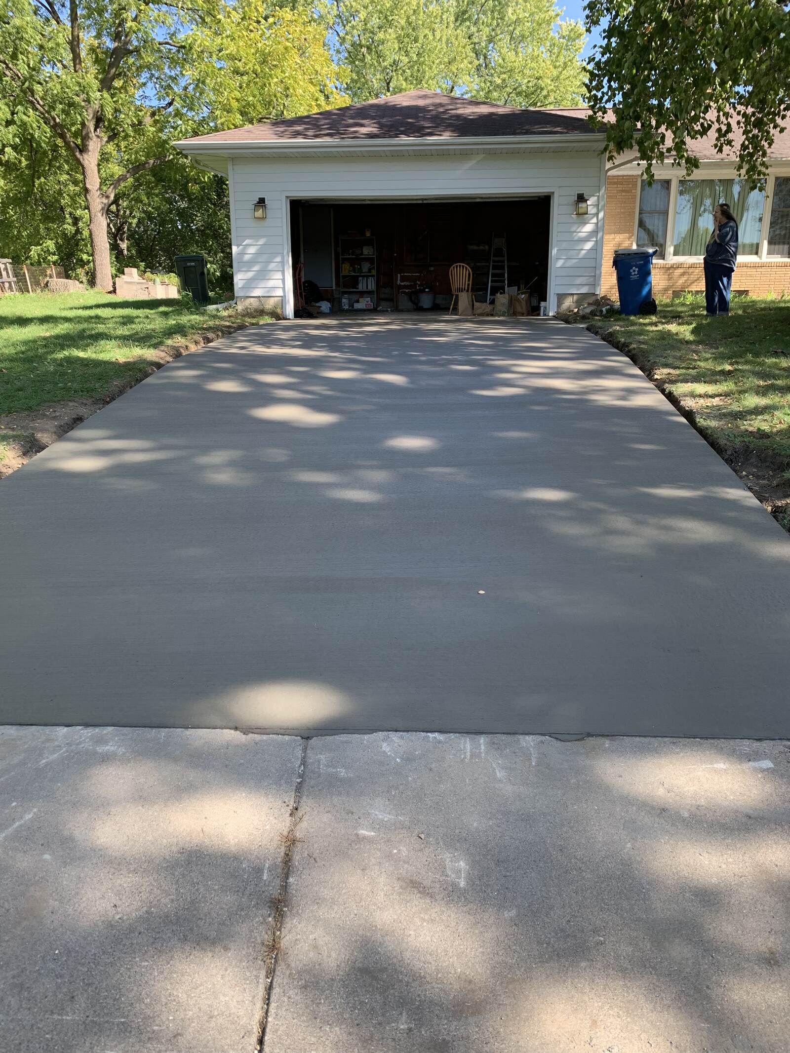 Concrete Driveways project by Legacy General Services